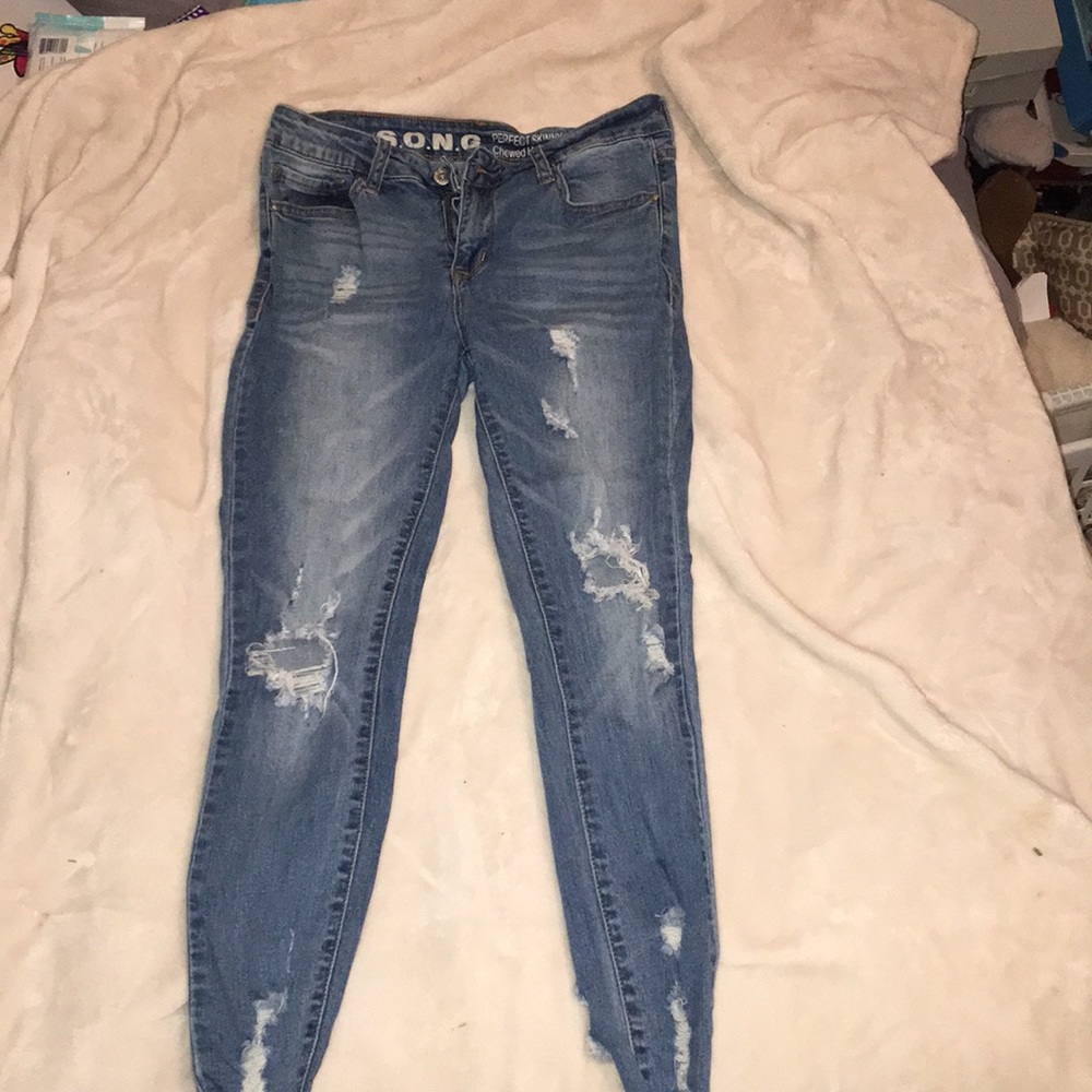 ripped jeans